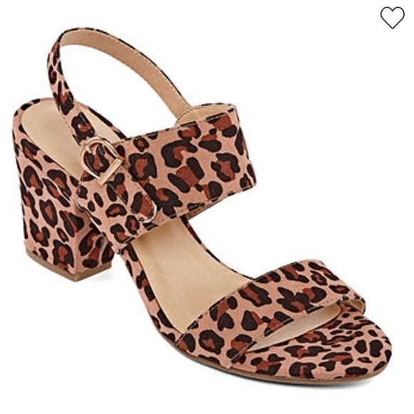 Chinese Laundry Shoes - Chinese laundry leopard sling-back heels